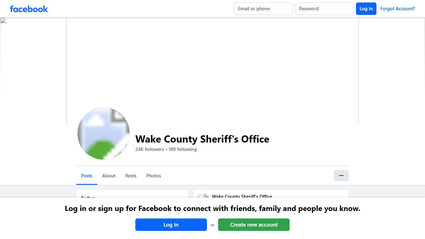 Wake County Sheriff's Office Raleigh NC Facebook